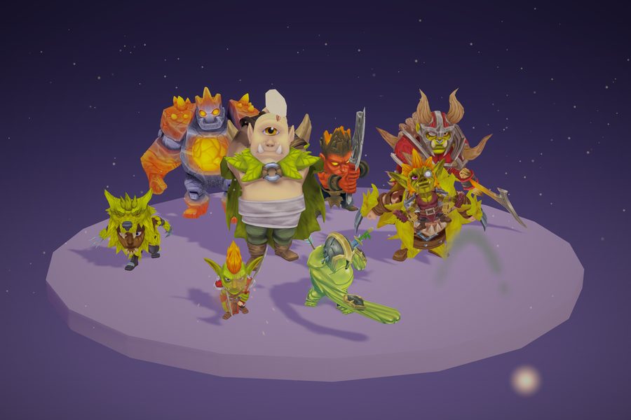 Nora Squad Monsters & Brutes